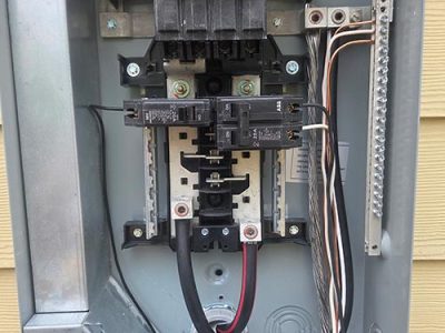 Mounted Electrical Main Combination Panel