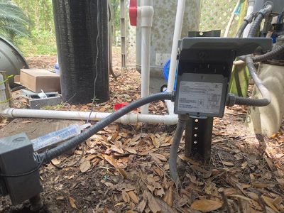 Outdoor Electrical Utility Installation