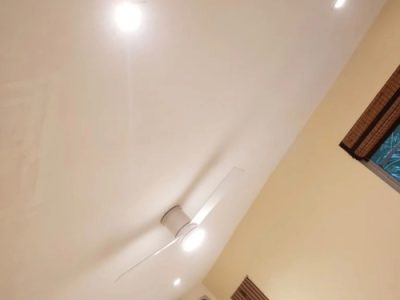 Ceiling Fan with Lighting Installation